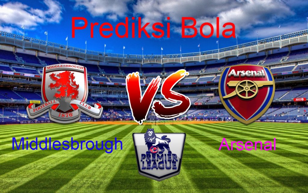Prediksi Middlesbrough vs Arsenal 18 April 2017